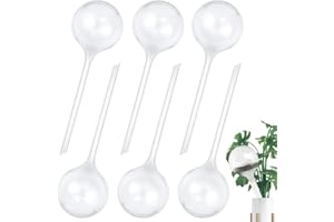 Udbrud 6 Stück Bewässerungskugel für Pflanzen, Ø8cm Große Automatische Bewässerungskugeln für Topfpflanzen Dosierte Bewässerung Geeignet zum Pflanzen Bewässerung für Drinnen und Draußen