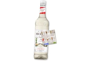 JASPEM Monin Pure Cane Sugar Coffee Syrup 1L for Coffee and Cocktail | Premium with Natural Flavours and Colourings | Vegan-Friendly | Includes Drink Recipe