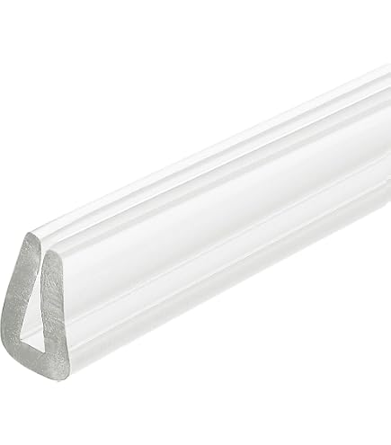 Garniture Bord U Caoutchouc 3.5m - Protection Bord 3-4mm Épaisseur Transparent