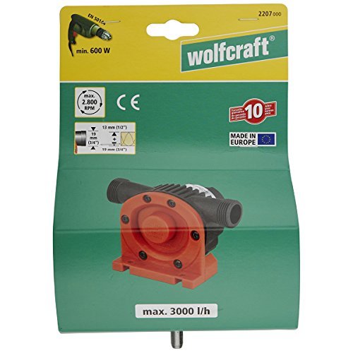 Wolfcraft Pumpe 3000 L / H - 5