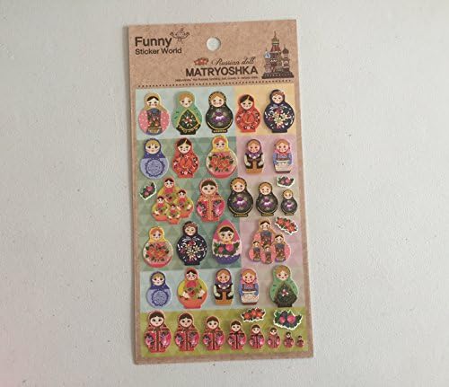 Russian Dolls - Matryoshka Stickers