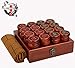 Produktbild DingSheng Redwood Chinesisches Schachspiel mit Teresa Leather Board + Holzgroße Geschenkbox aus Holz (4.8CM, with Box)
