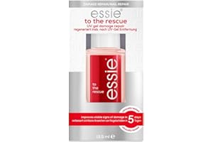 Essie To The Rescue Reparador de Daños del Gel UV, Cuidado de las Uñas Dañadas, Acabado Natural y Brillante, 13,5 ml