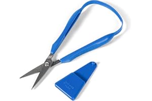 HOMECRAFT Sammons Preston Easi-Grip Scissors with Pointed Tip, 1.75" Blade, Lightweight and Easy to Use Scissors for Cutting, 4.5" Long Scissor for Children, Elderly, Disabled, Easy Grip Safe Handle Scissors
