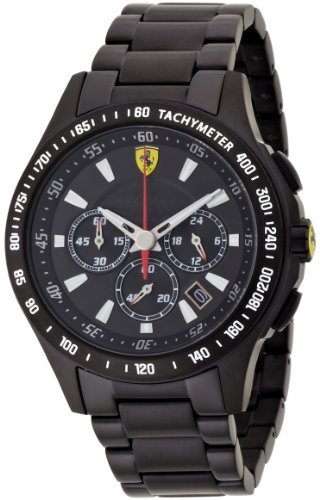 Ferrari Herren-Armbanduhr XL Analog Quarz Edelstahl beschichtet 830046 Ferrari Herren-Armbanduhr XL Analog Quarz Edelstahl beschichtet 830046