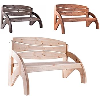 Amazon.de: Gartenbank 3 Sitzer Jorn von BOMI®| Holzbank FSC Kiefernholz