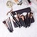 Z-O-E-V-A 15pcs Makeup Brushes Professional Rose Golden Luxury Set Brand Make Up Tools Kit Powder Blend Cosmetic brushes LUXURY SET (15pcs/set Brown)