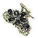 Metal Alloy Acrylic Headwear Hair Claw grip clip For Women Lady black