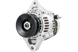 RAREELECTRICAL New 12V 40A Alternator Compatible With Kubota Engines V1505 D1105 By Part Numbers 16678-64011 1667864011 16678-64012 100211-4730 100211-4731 16678-64013 1667864013 1667864012 1002114730