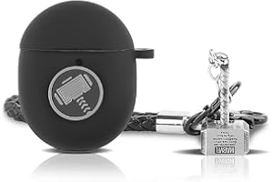 Etui na słuchawki douszne Google Pixel Buds Pro, silikonowe etui do ładowania XMBYGY Pixel Buds Pro, pokrowiec ochronny z lalką i brelokiem - zaprojektowany z uroczą skórą