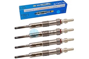 ‎YOU.S YOU.S Original Glow Plugs Length: 96.5 mm Voltage: 4.4 V – 8200682592 Pack of 4