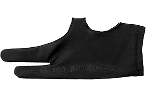 HUYERUIE Zeichenhandschuh für Künstler – Künstlerhandschuh für Hände | Handschuh zum digitalen Zeichnen | Zwei-Finger-Handschuhe für grafisches Zeichnen | Verdickungshandschuh mit zwei Fingern | glatte