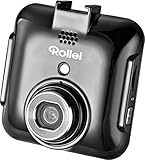 Rollei CarDVR-71 Auto-Kamera mit Mikrofon (HD, Weitwinkel-Objektiv, eingebauter G-Sensor) schwarz