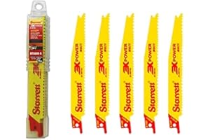 Starrett bimetalowe brzeszczoty do piły szablastej, 5 sztuk BT6610-5