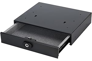 Buding Safe Zum Entsperren Von Fingerabdrücken, Intelligenter Schubladensafe, Nachttisch-Waffensafe Mit USB-Anschluss, Geeignet Für Zuhause, Geschäft, Schmuck