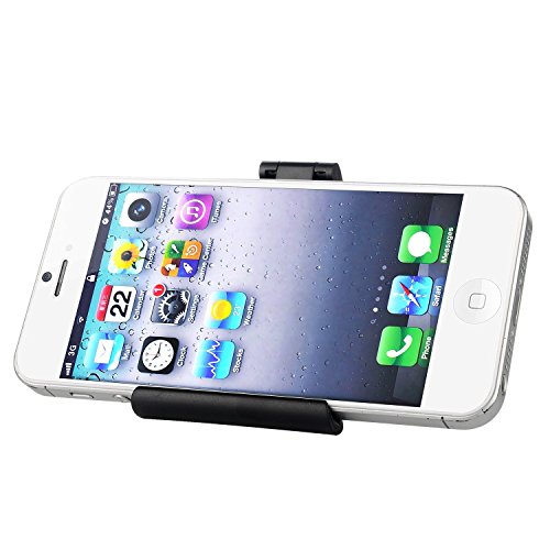haodou Cellulare Titolare pieghevoli Multi-angolo Desktop Giunto Bar Phone Stand Mount per Tablet iPad iPhone 7Â 7Â Plus 6Â 6S Plus 5s, LG, Sony, HTC, Samsung S8Â S7, Huawei, Nokia, Nexus, colore: nero