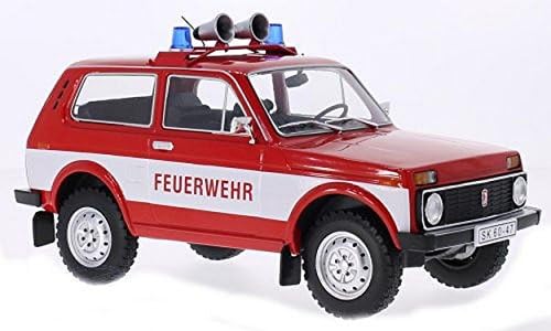 MODELCARGROUP MCG18006 LADA NIVA FIRE BRIGADE 1:18 MODELLINO DIE CAST MODEL