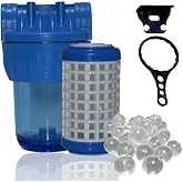 SULOOK HBV00000FGYED-muk(1365) Sufil Saya&ccedil; Filtresi Yıkanabilir Kartuşlu Ve Siliphoslu(Kire&ccedil; &Ouml;nleyici) 3/4 Giriş &Ccedil;ıkış