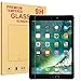 Price comparison product image New iPad 9.7 2017 / iPad iPad Pro 9.7 / iPad Air 2 / iPad Air Glass Screen ProtectorBMOUO Tempered Glass Screen Protector [9H Hardness] [Crystal Clear] [Bubble Free]