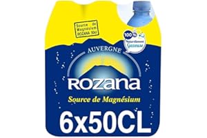 GÉNERIC ROZANA|Eau Minerale Naturellement Gazeuse 6X50Cl|(Lot De 1)|Best Deal