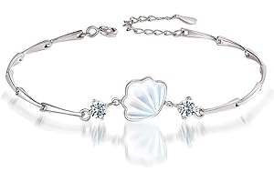 Teegxddy 1 PCS collar de conchas pulseras de conchas niña collar pulsera conjunto de joyas de concha ajustable para mujeres