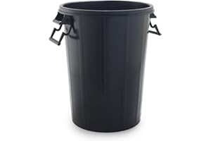 SP BERNER CUBO DE BASURA 100L CON ASAS, SIN TAPA, IDEAL PARA ESPACIOS COMUNITARIOS