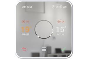 Hive Thermostat for Heating and Hot Water Control (Conventional Boiler) without Hive Hub, White