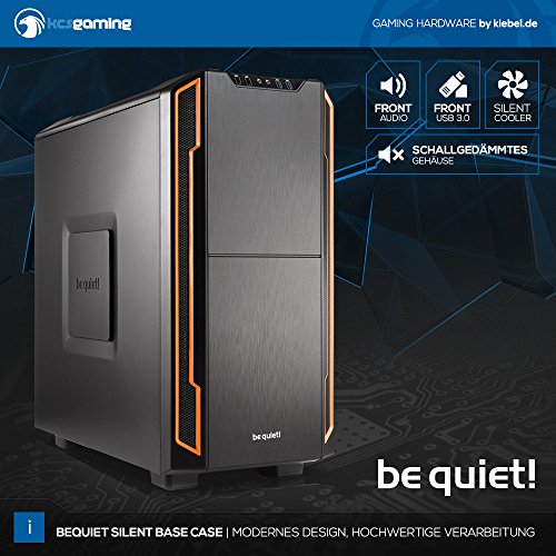 Kiebel [184378] Silent Gaming-PC Intel i7-7700 (4×3.6GHz) | 16GB DDR4 | 256GB M.2 SSD + 1TB HDD | NVIDIA GeForce GTX 1060 6GB | ASUS | USB3 | Sound | LAN | Win10 - 6