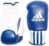 ADIDAS Box-Handschuhe adidas Boxhandschuh ROOKIE-2, blue-white, 8 oz, ADIBK01BL-8