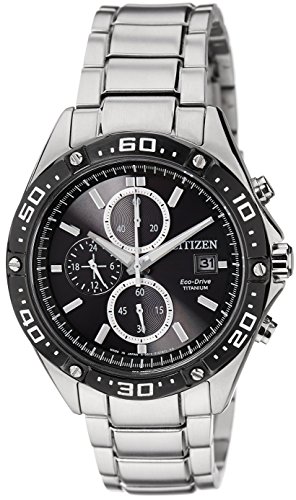 Preisvergleich Produktbild Citizen Eco Drive Chronograph Titanium Gents CA0030-61E