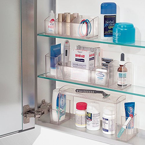 InterDesign 42640EU Med plus Linus Organizer 17,8 cm, durchsichtig - 2