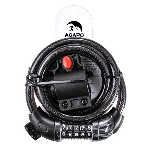 Fahrradschloss Kettenschloss Motorrad Schloss für Fahrräder Skiausrüstung und Rollstühle