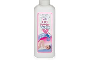 Cotton Tree Essential Baby Puder, Weiß, 284 g, 1er Pack (1 x 1 Stück)