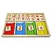 BESTIM INCUK Wooden Number Cards and Counting Rods with Box Educational Toys
