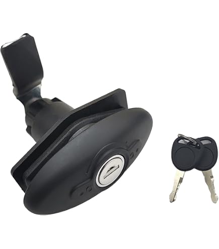 Serrure De Porte Salle De Bain Argentée - Barre Rotative Pour Caravane, Camping-Car Et Toilettes