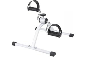 Kabalo Mini Exercise Pedal Bike - Adjustable Resistance Armchair Pedalling Leg Rehab Workout