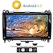 Price comparison product image XISEDO Android 8.0 In-Dash Car Stereo 9" Autoradio 8-Core RAM 4G ROM 32G Head Unit Car Radio Sat Nav Car GPS Navigation for Mercedes-Benz A-W169, B-W245, Viano, Vito, Sprinter