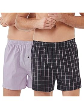 Schiesser Herren Retroshorts Essentials Boxershorts (2er Pack)