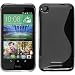 Produktbild PhoneNatic Case für HTC Desire 320 Hülle Silikon clear S-Style + 2 Schutzfolien