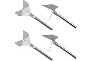 ZGDEIWGF 4 Pièces Truelles D'Angle Intérieures Et Extérieures, Outils De Construction, Outils En Acier Inoxydable, Outils De Décoration, Outils De Construction D'Angle, Outils À Béton