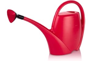 Plastkon Petit Arrosoir avec Pommeau de Douche 2,5 L - Arrosoir Plante en Plastique pour Intérieur et Extérieur - Mini Arrosoirs de Jardin - Couleur Viva Magenta