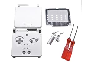Henghx Ersatz Voll Gehäuse Shell Cover Hülle Teile Set w/Objektiv&Schraubendreher für Nintendo Gameboy Advance SP GBA SP Console