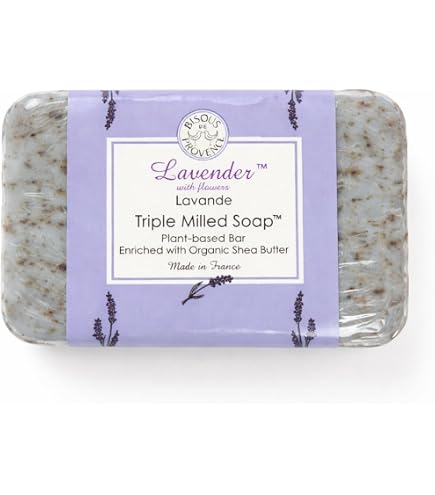 Trader Joe's Lavender with Flowers Lavande Tripple Milled Soap 100% Pure  Vegetable Oil with Shea Butter (Case of 4) : Buy Online at Best Price in  KSA - Souq is now Amazon.sa: Beauty