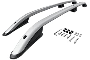 ‎CHROMEMASTER CHROMEMASTER | Dachreling Dachträger | Kompatibel mit Peugeot Bipper 2007-2017 ; Zur Befestigung der Dachgepäckträger, Dachboxen oder Dachfahrradträger | Robuste Konstruktion aus Aluminium