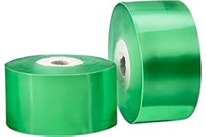 Skyzone Confezione da 2 nastri per innesti per piante, nastro autoadesivo per riparazione di piante da giardino, pellicola elastica trasparente biodegradabile, per piantine di alberi da frutto (3 cm x