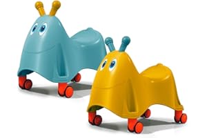 FEBER - Casual Runy, Correpasillos con Forma de Oruguita y Colores Divertidos, Estable y Seguro, Desarrollo niños y niñas a Partir de 1 año, Famosa (FED37000)