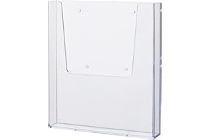 helit H2350202 - Portadepliant da parete "the help wall" DIN A4, trasparente