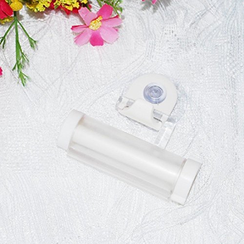 Mode Kunststoff Rollrohr Squeezer Nützliche Zahnpasta Einfache Spender Badezimmer Halter Gelegentliche Farbe - 5