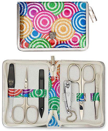 Drei Schwerter | Exklusives 6-teiliges Maniküre – Pediküre – Nagelpflege-Set / Etui | Qualität – Made in Solingen | VERSCHIEDENE DESIGNS (002136) - 2