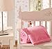 Bedding Extra Soft Coral Fleece Blanket Lightweight Thickening Throw/Bed Blanket Pure Color Blanket Light Pink Twin(59"X79")